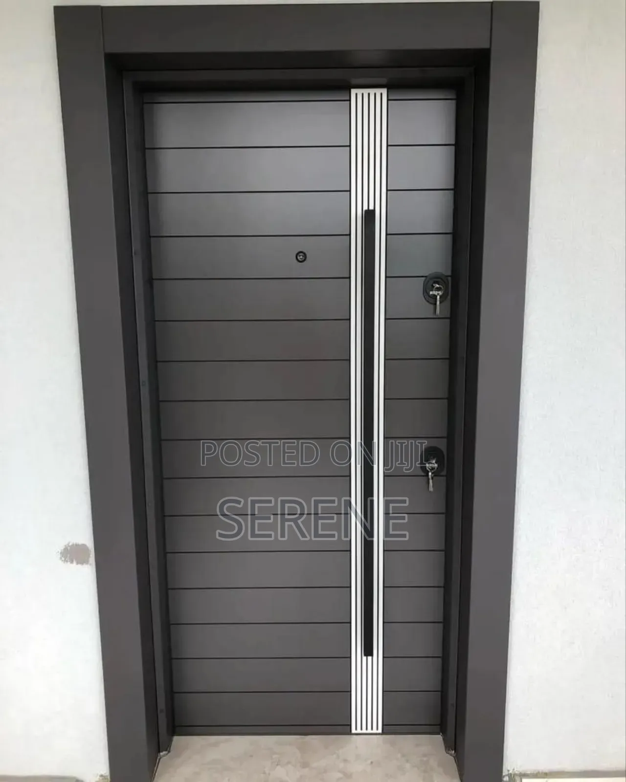 Exclusive Galvanized Designed Metal Door (Exterior) Made Locally