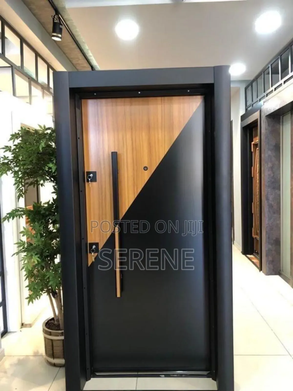 Exclusive Galvanized Designed Metal Door (Exterior) Made Locally