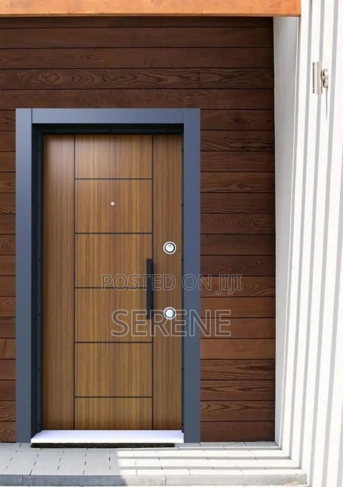 Exclusive Galvanized Designed Metal Door (Exterior) Made Locally