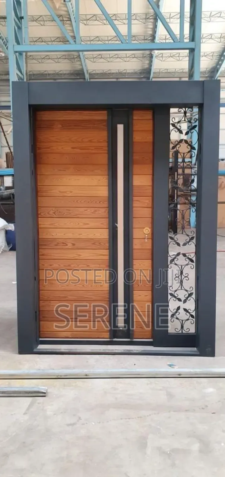Exclusive Galvanized Designed Metal Door (Exterior) Made Locally