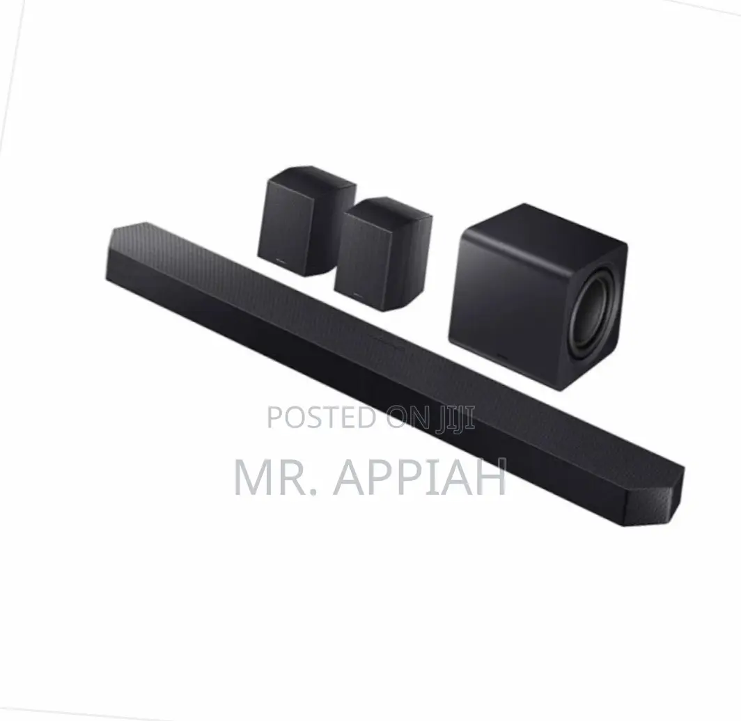 Unique Samsung Q990f 11.1.4ch Bluetooth Sound Bar System(Black) 