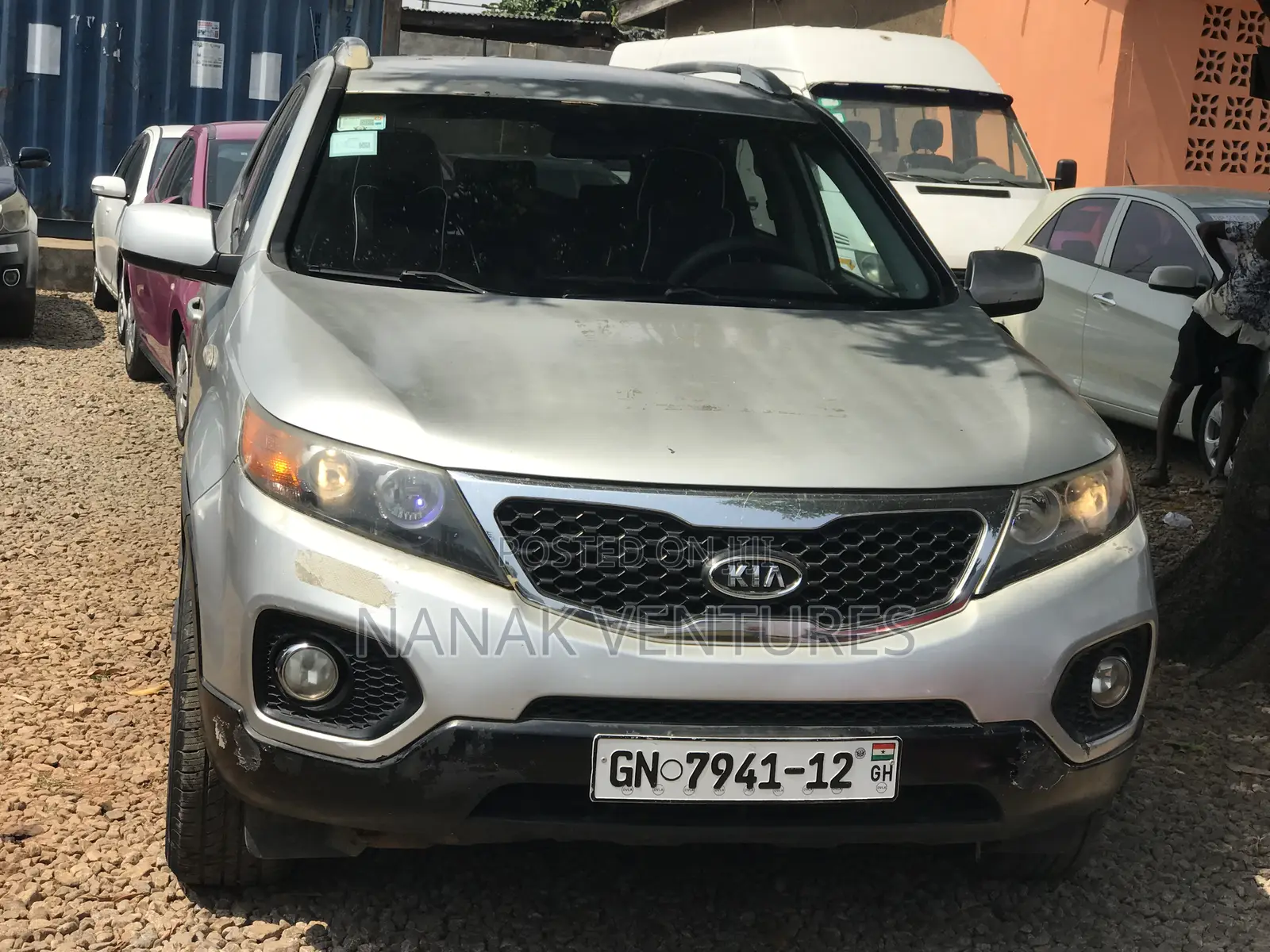 Kia Sorento EX 2012 Silver