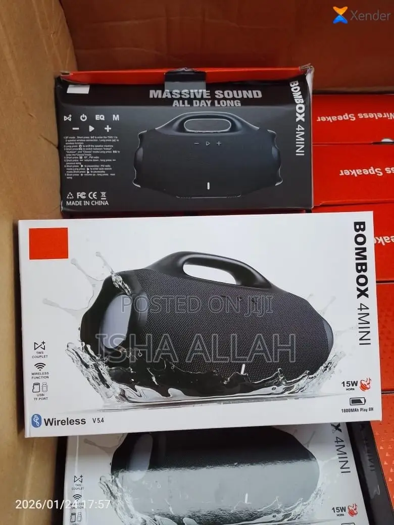 Bombox 4mini Small Size , Massive Sound
