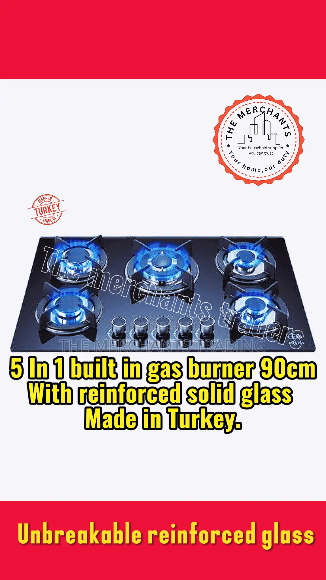 Inbuilt Gas Burner