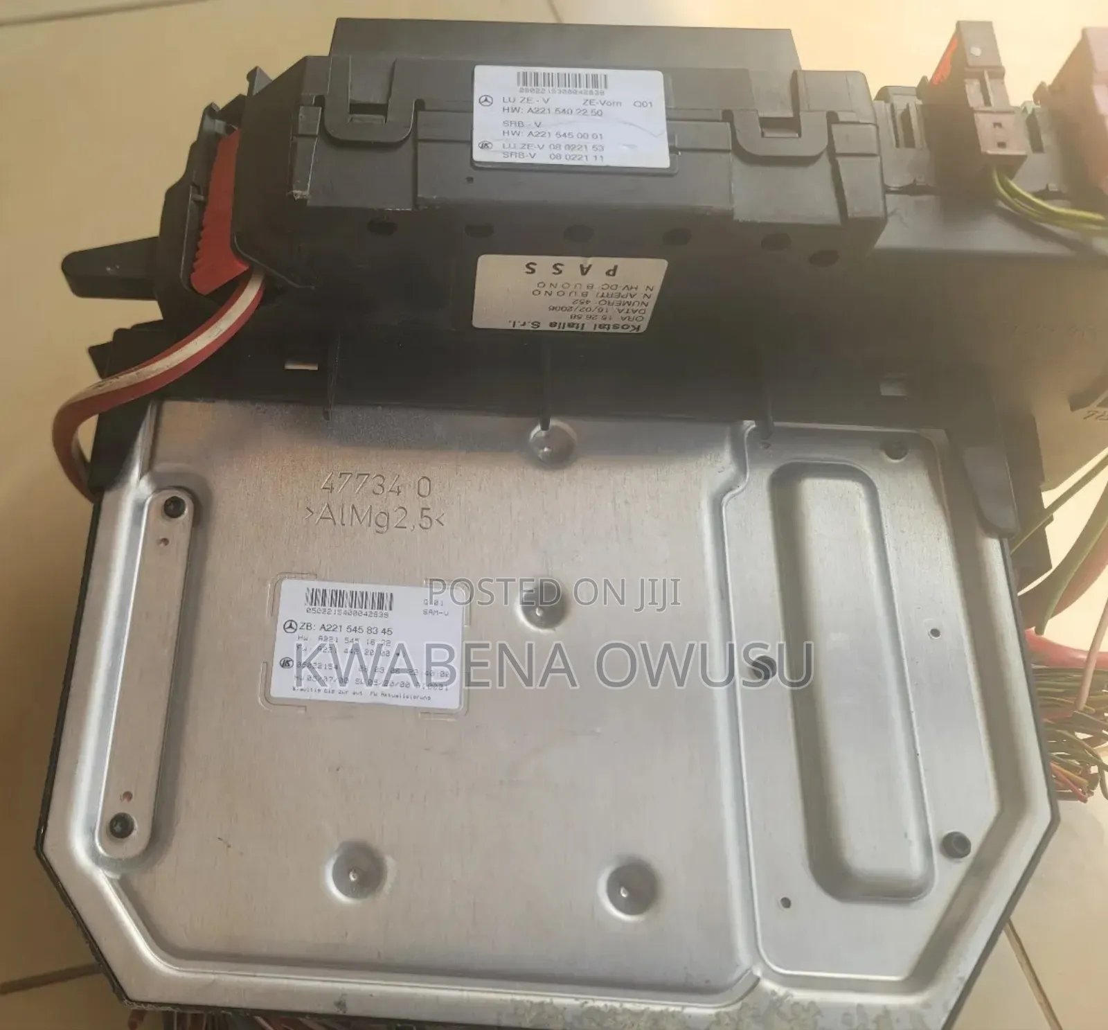 Mercedes S Class W221 Front Sam Unit Fuse Control Module A