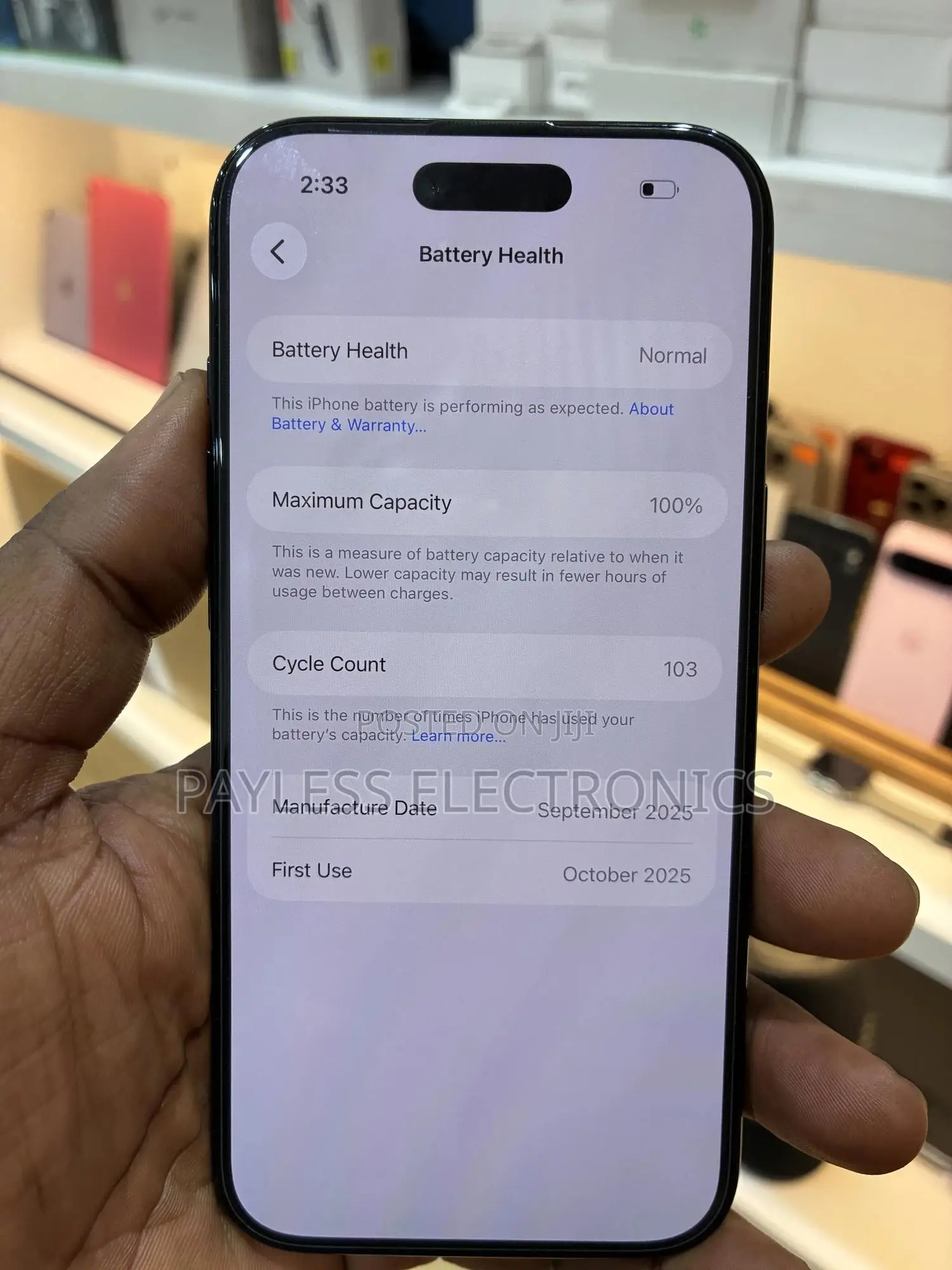 Apple iPhone Air 256 GB Black