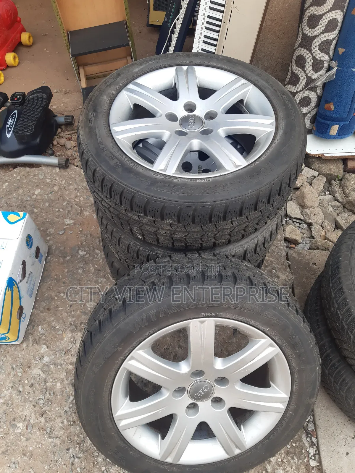 Tyre and Rim 2 Pairs