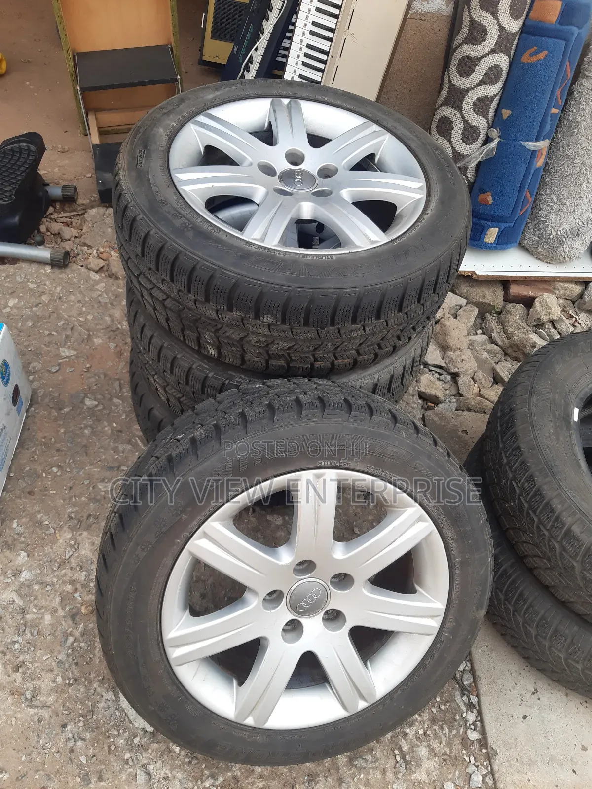 Tyre and Rim 2 Pairs