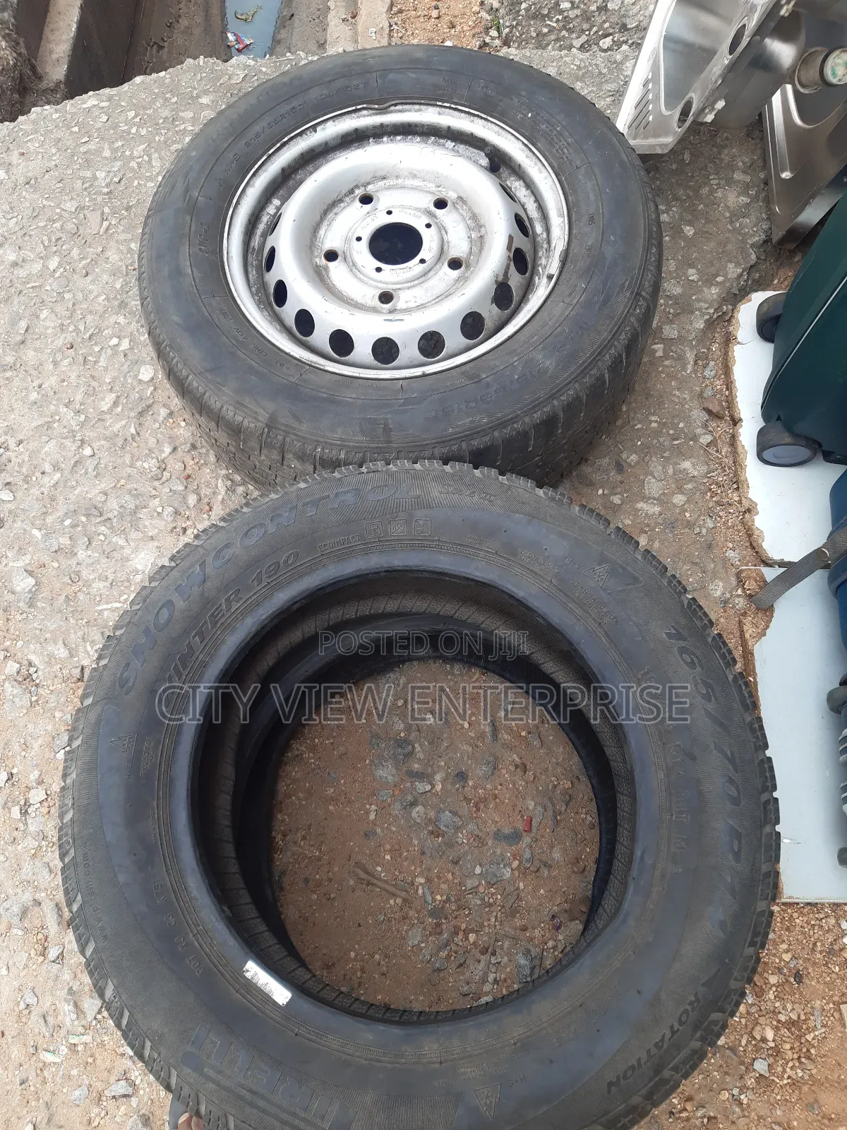 Tyre and Rim 2 Pairs