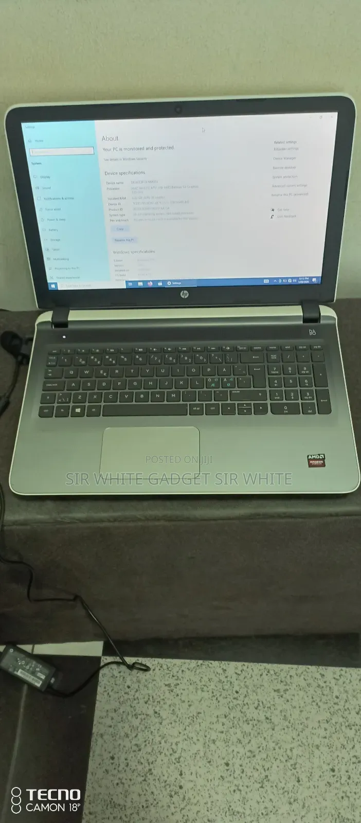 Laptop HP Pavilion 15 6GB AMD HDD 500GB