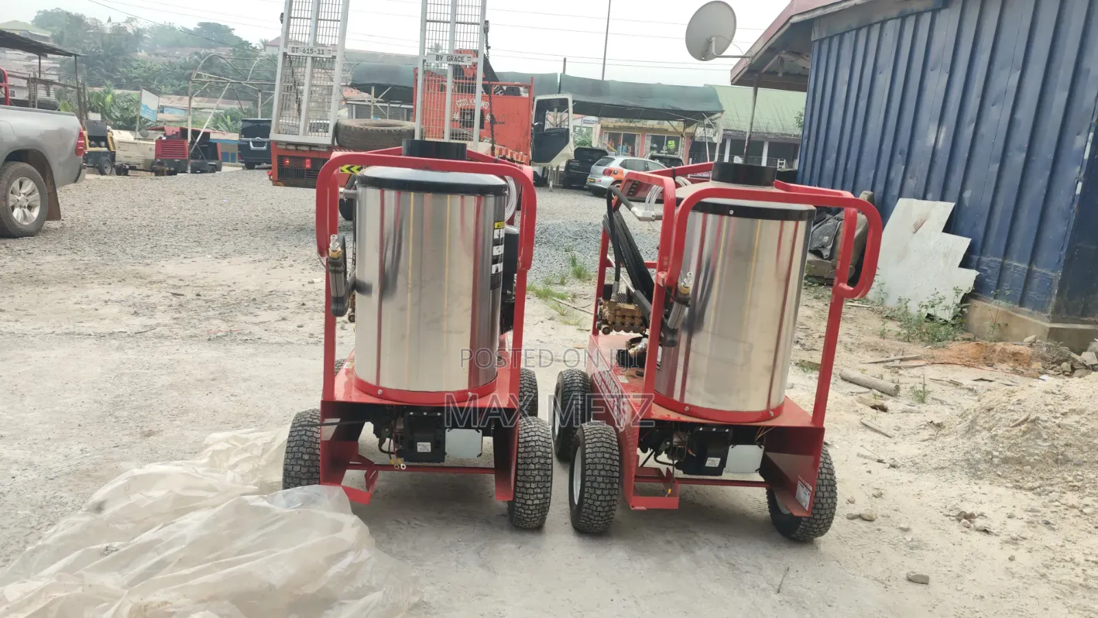 Hot Water Pressure Washer Magnum 4000
