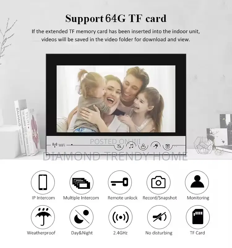 Tuya App Ip Smart Video Door Bell