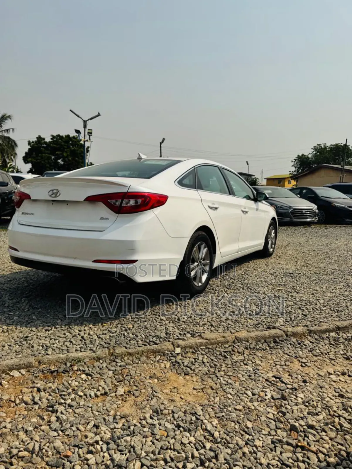 Hyundai Sonata ECO Sedan FWD (1.6L 4cyl 7A) 2016 White