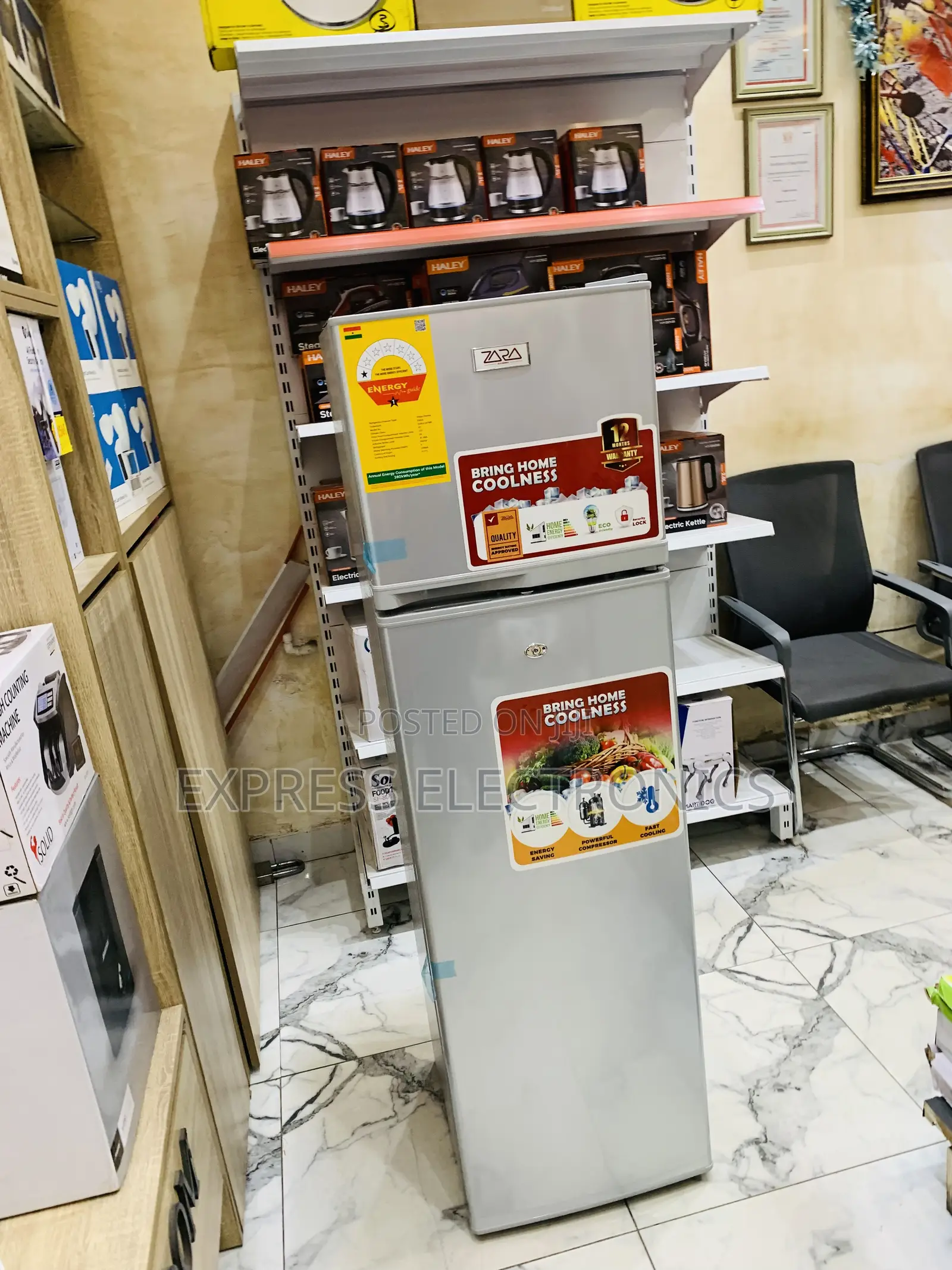 Spectacular Performance Double Door Fridge Zara 24tmf 166l