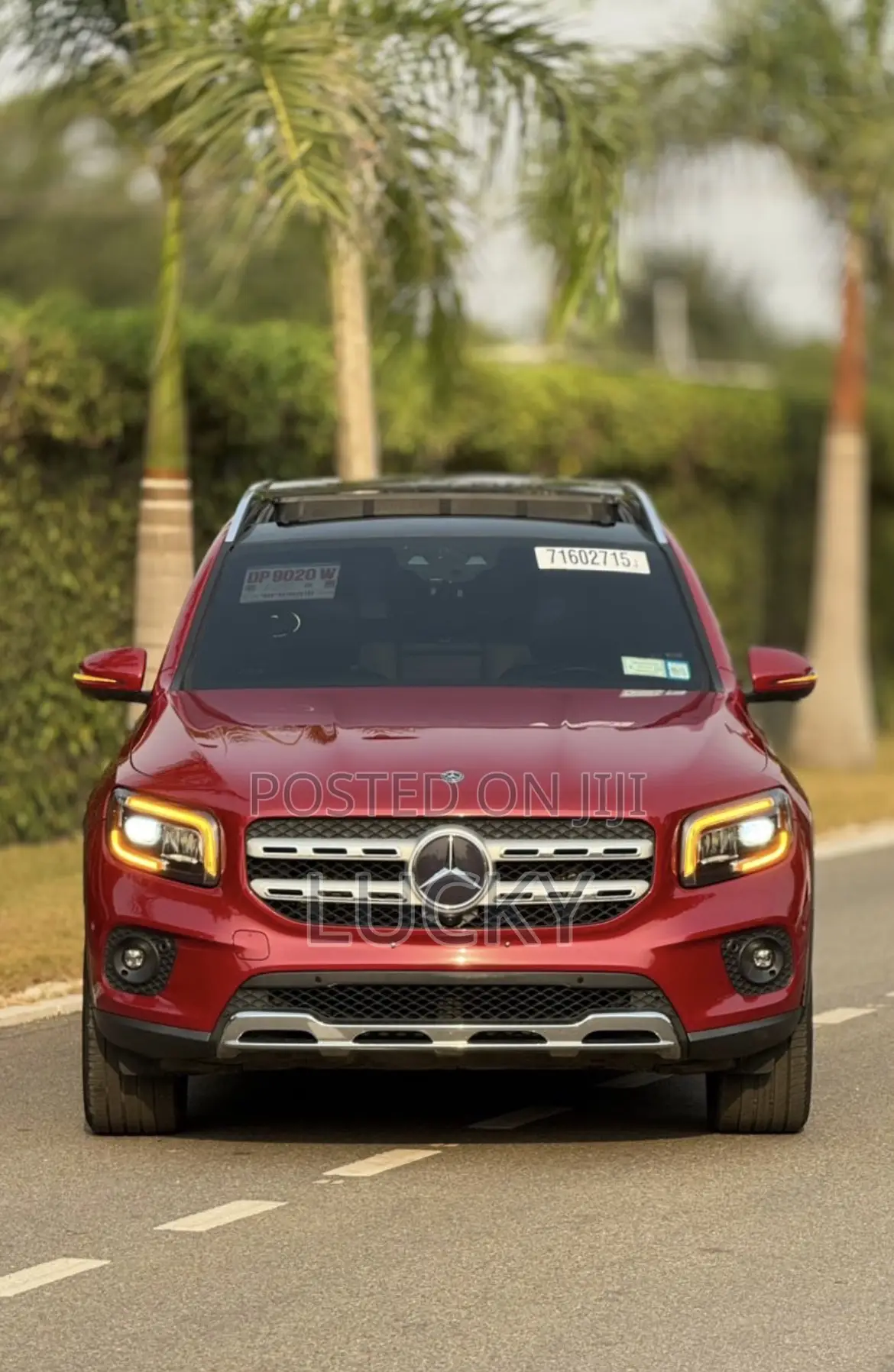 Mercedes-Benz GLB-Class GLB 250 4MATIC 2020 Red