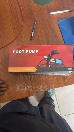 Bicycle and Motorcycle Hand Pump