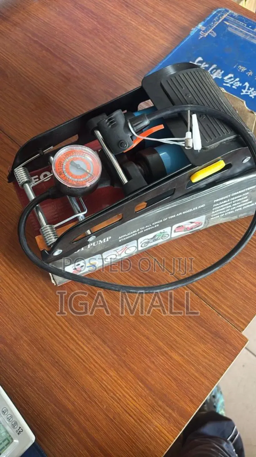 Bicycle and Motorcycle Hand Pump