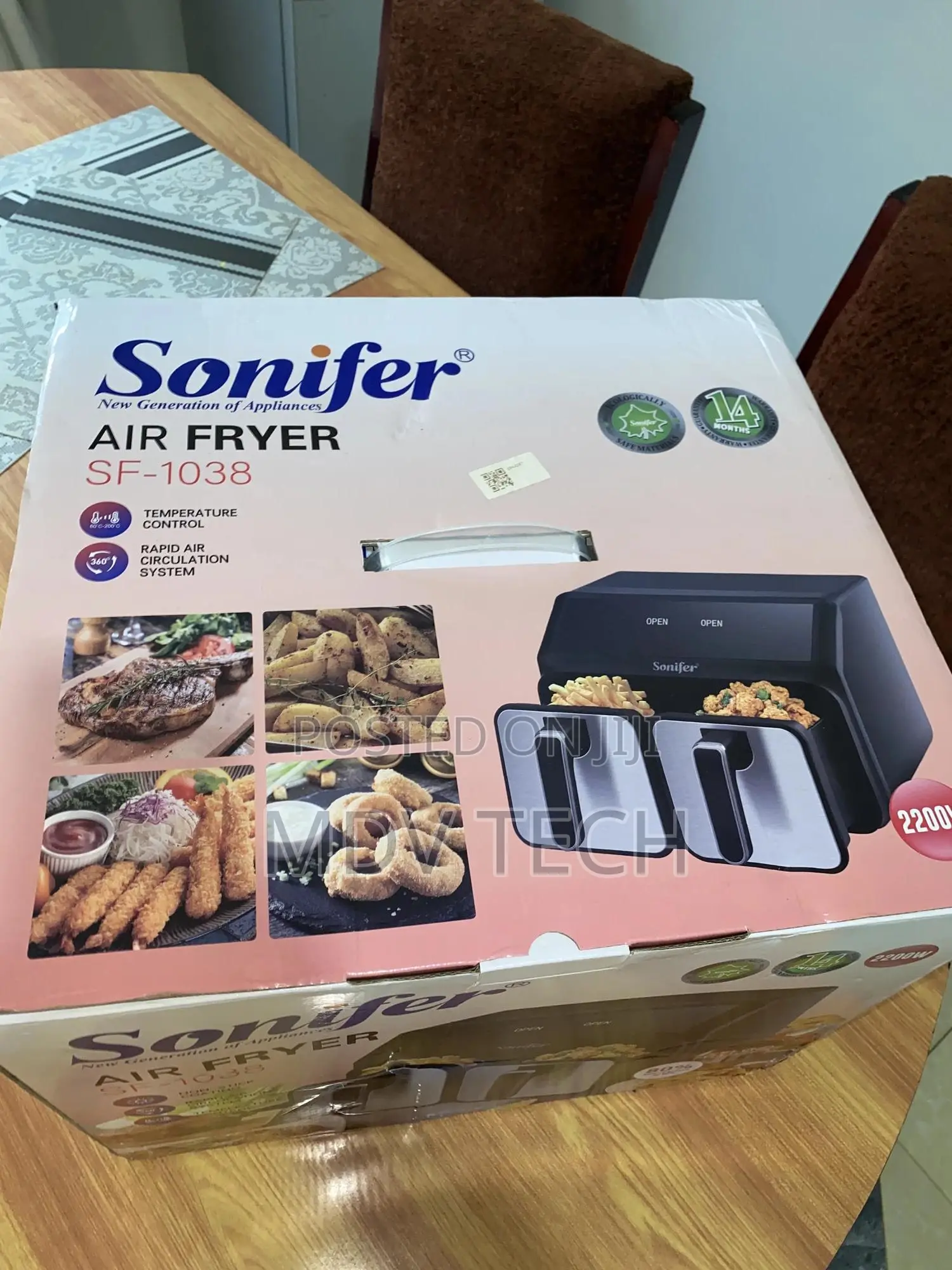 Sonifer Air Fryer Sf-1038