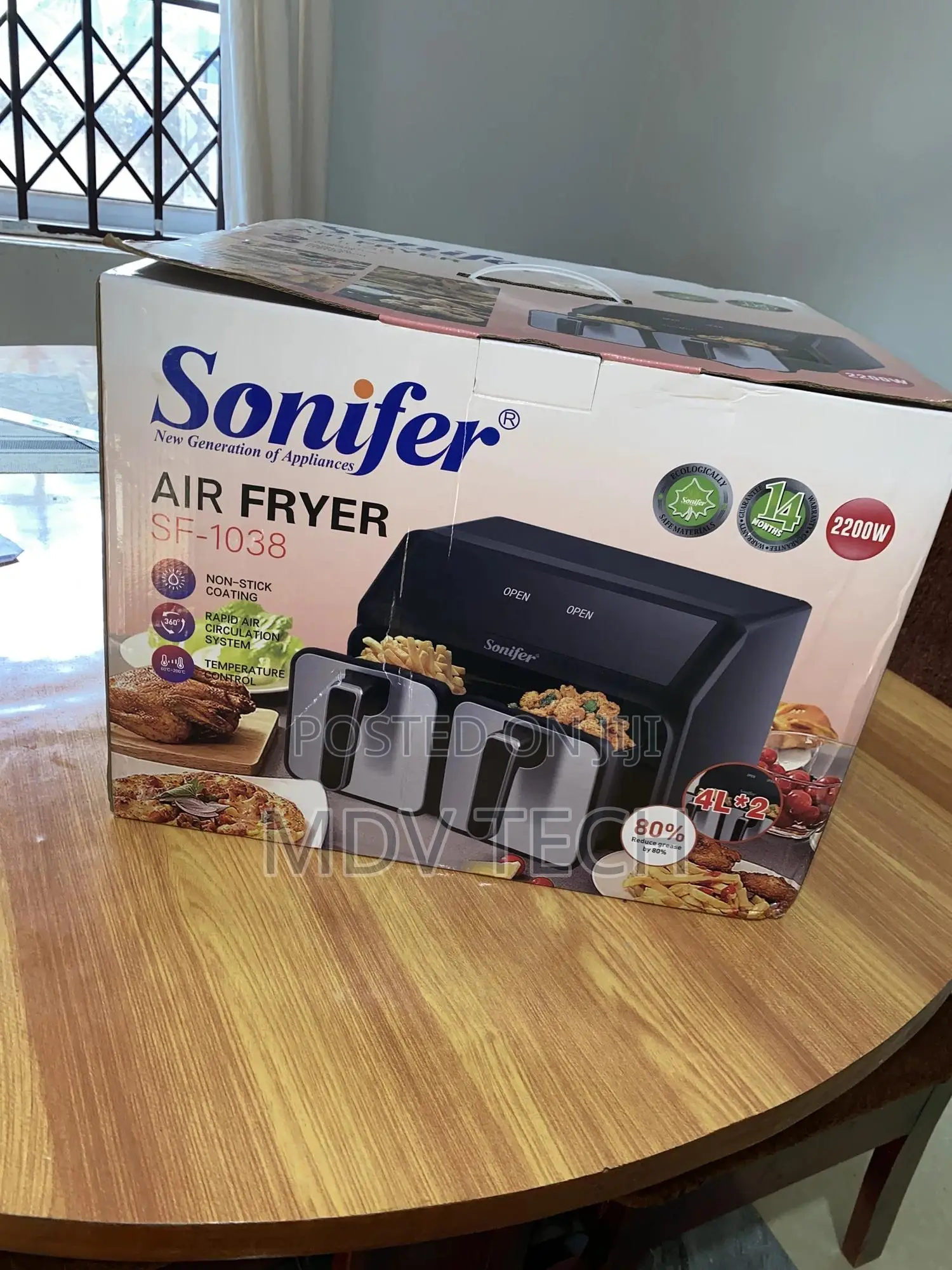 Sonifer Air Fryer Sf-1038