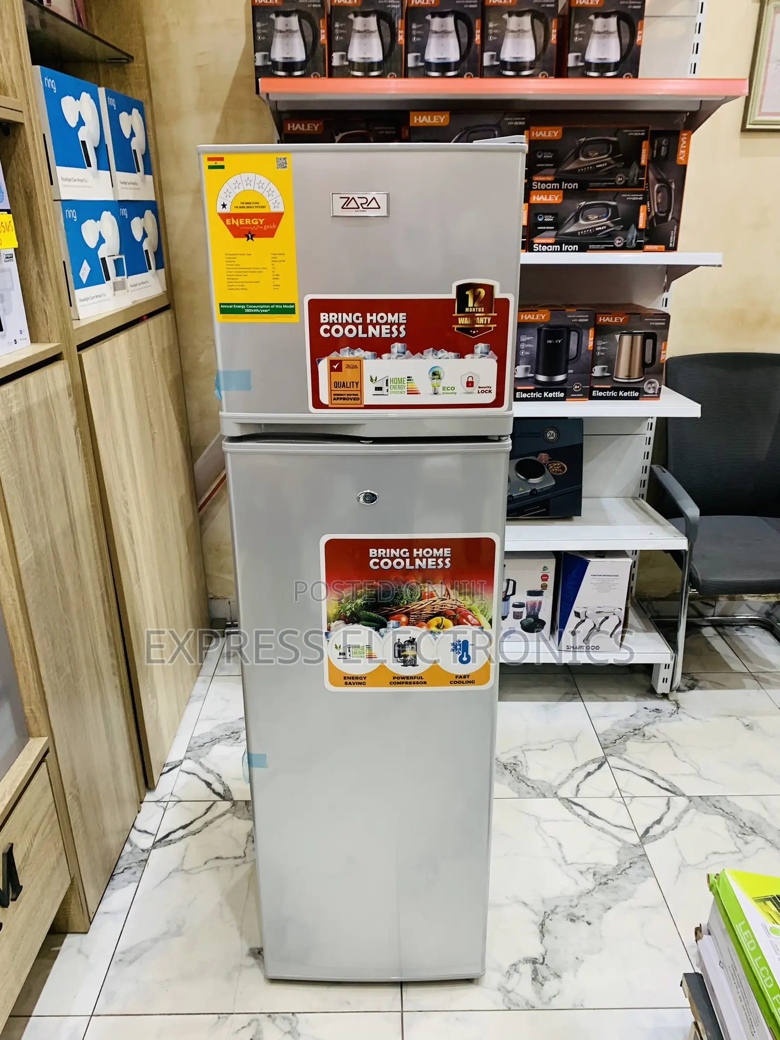 Less Expensive Double Door Fridge Zara 24tmf 166l