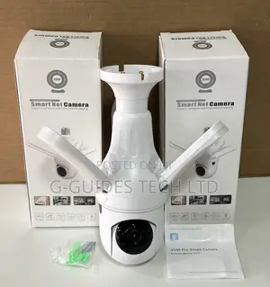 Smart Net Wifi Light Bulb Camera V380 Pro , Wi-Fi Light Bulb Camera