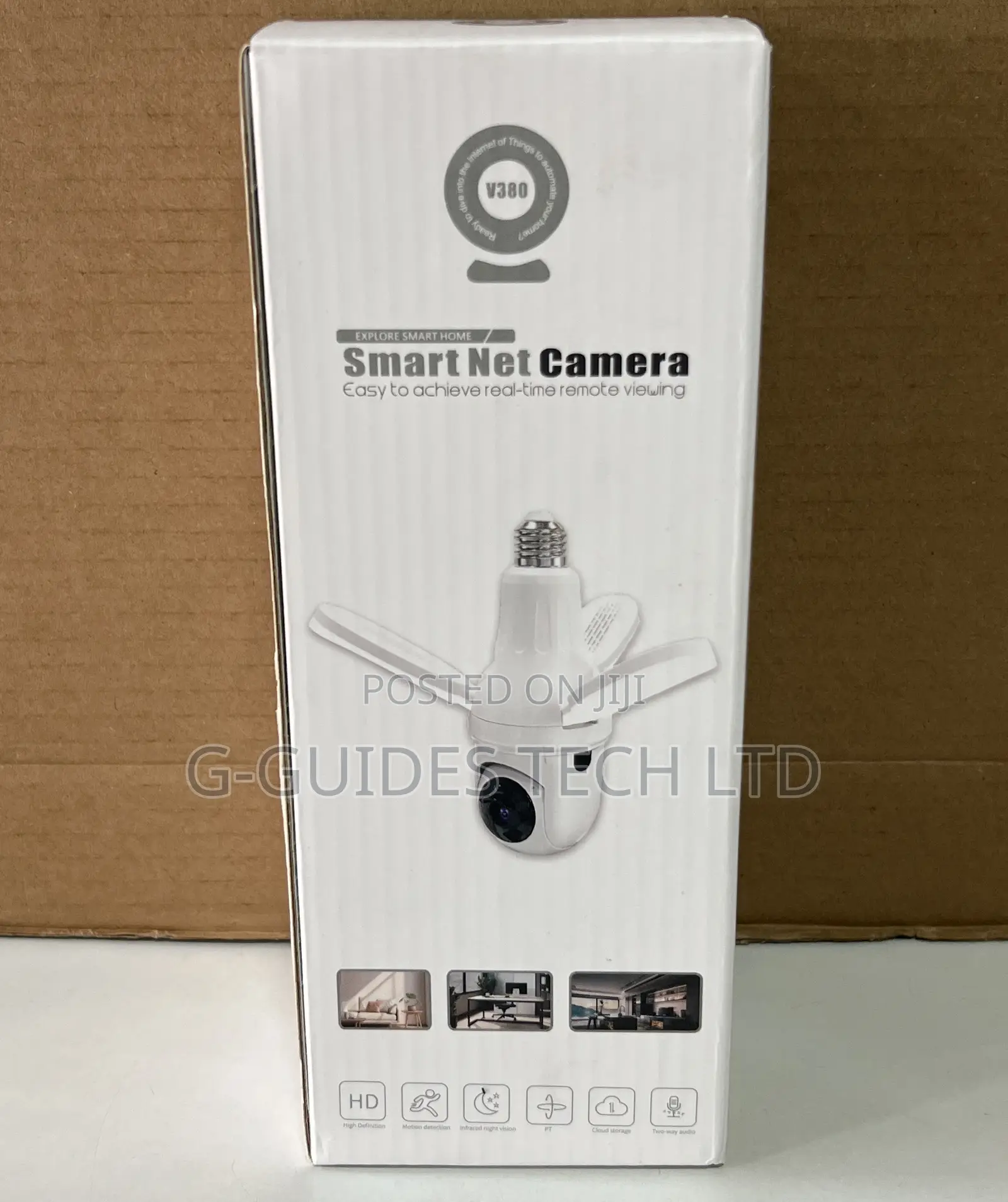 Smart Net Wifi Light Bulb Camera V380 Pro , Wi-Fi Light Bulb Camera in ...