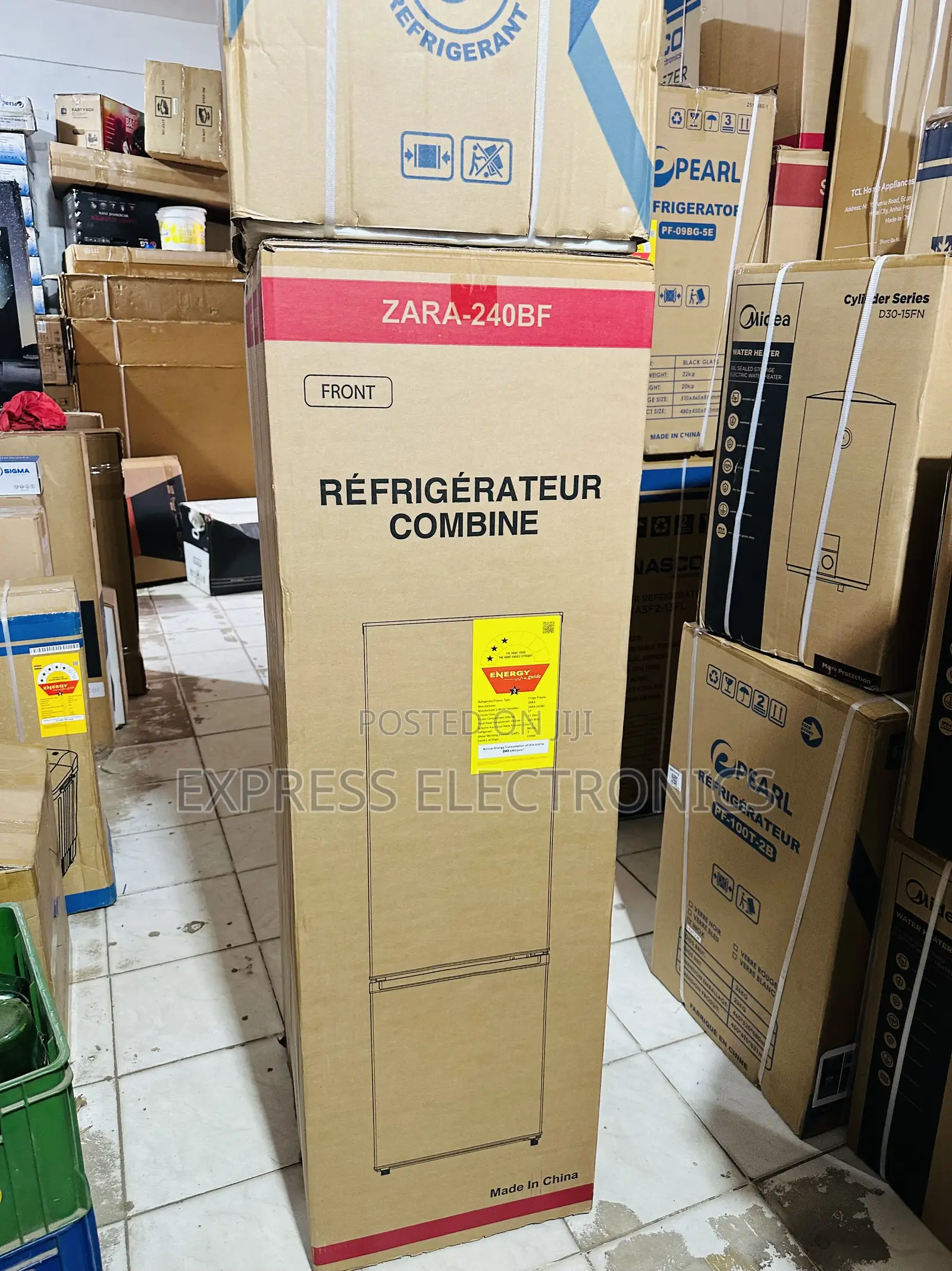 Call and Order for Your Zara 240bf Double Door Fridge
