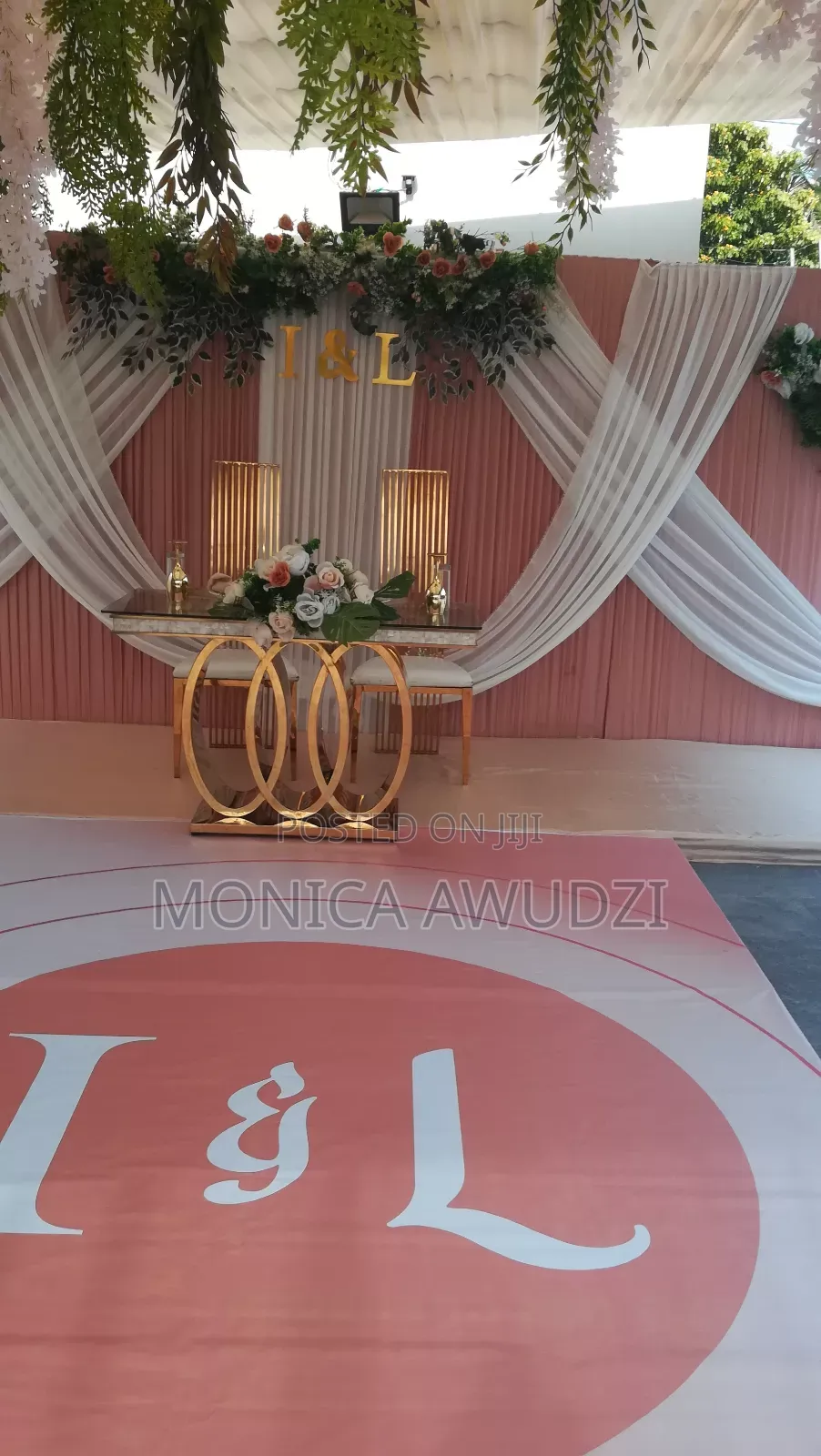 Backdrop for Receptions, Weddings, Engagement and More