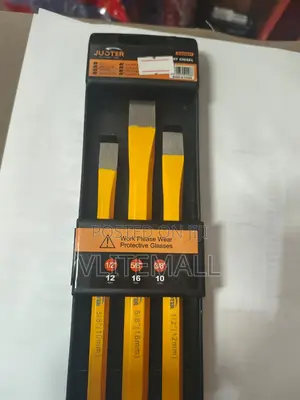 Juster 3-Piece Cold Chisel Set.