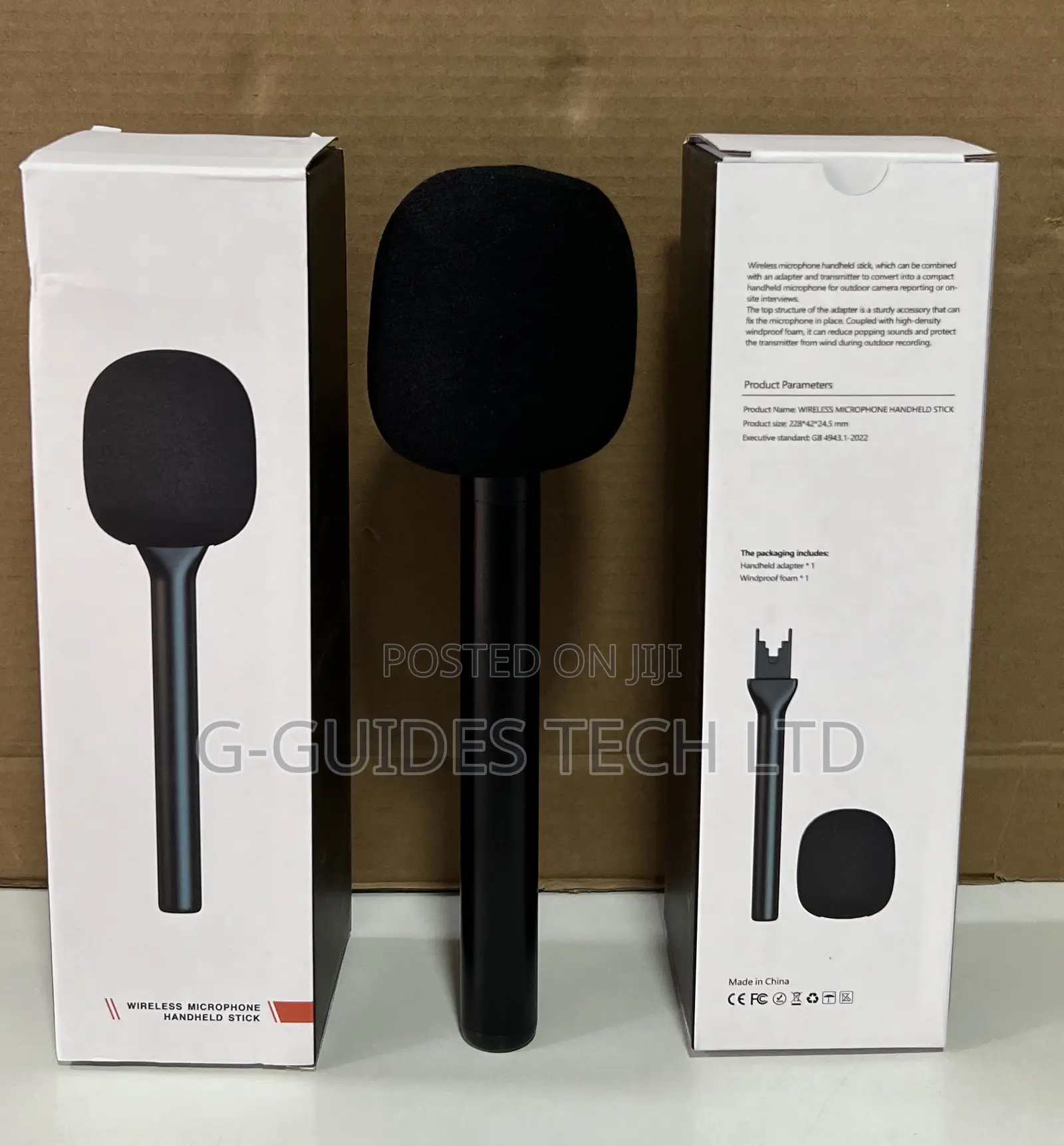 Wireless Microphone Handheld Stick, Handheld Wireless Mic Stick