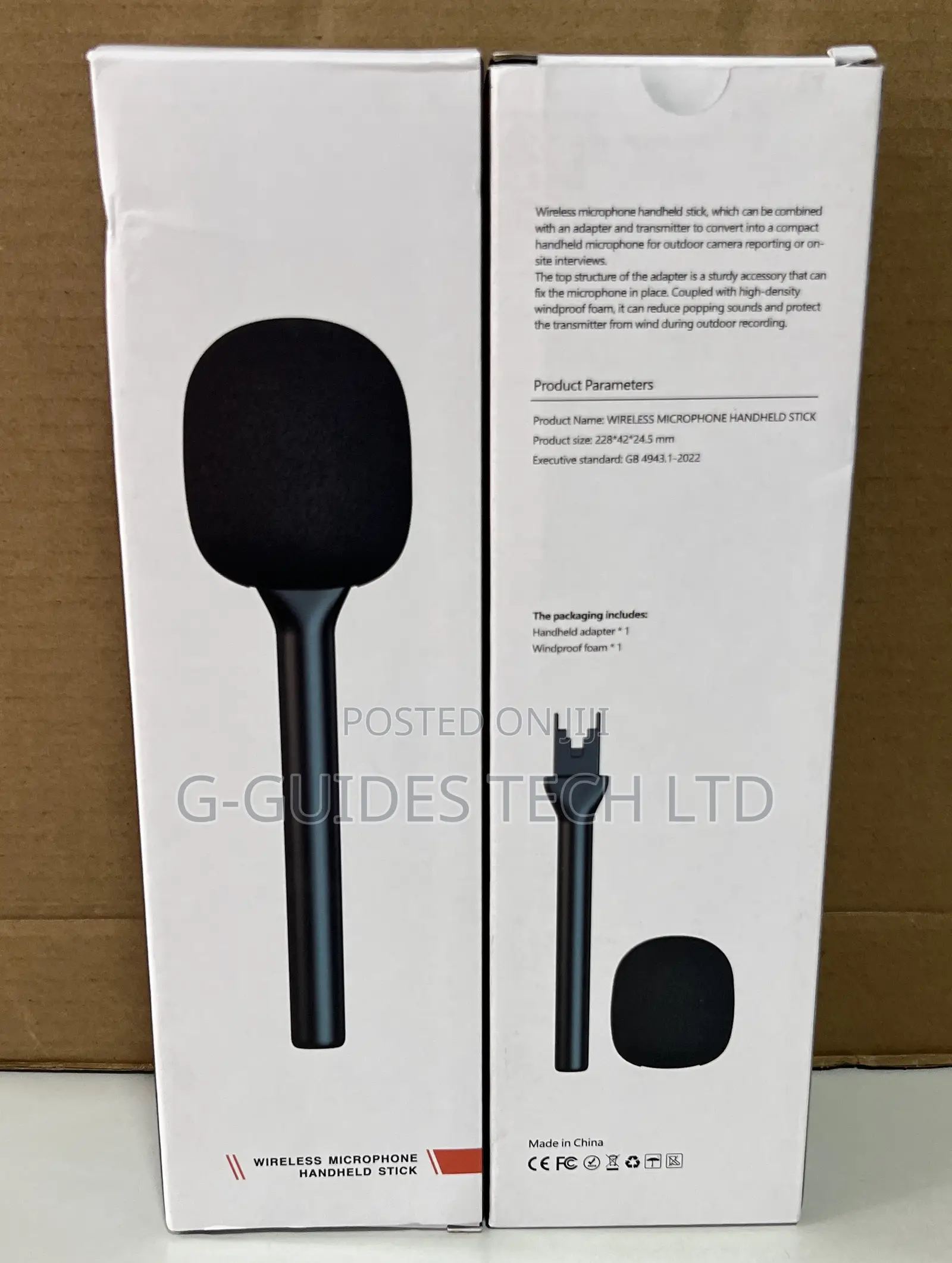Wireless Microphone Handheld Stick, Handheld Wireless Mic Stick