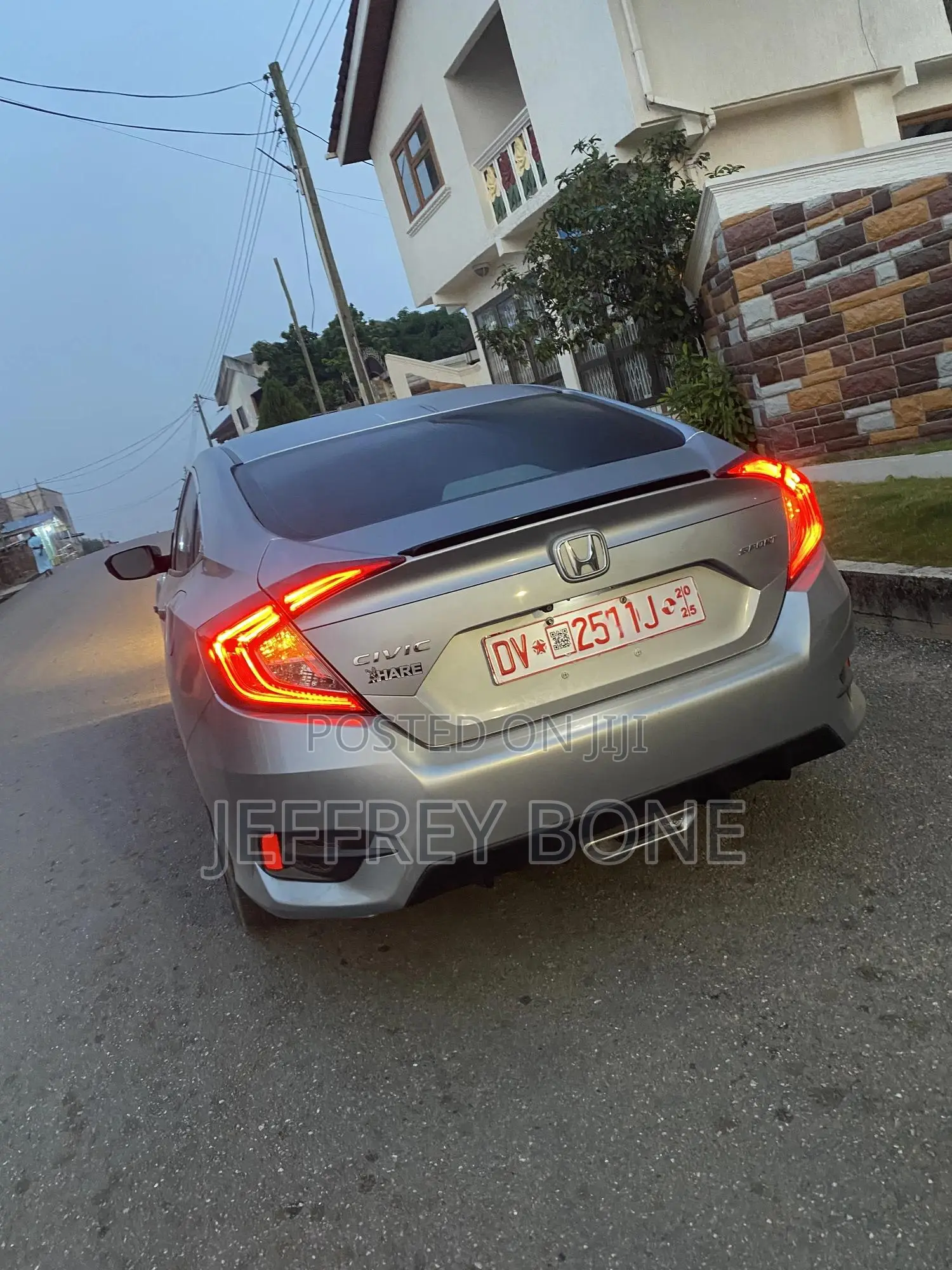 Honda Civic Sport Sedan 2019 Silver