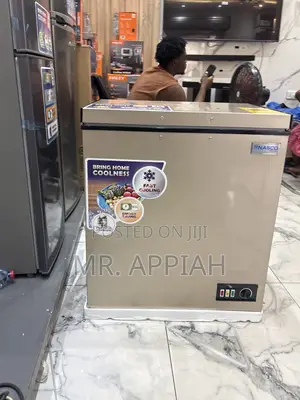Original Nasco Nas175fl Single Door Chest Freezer(Gold)138l