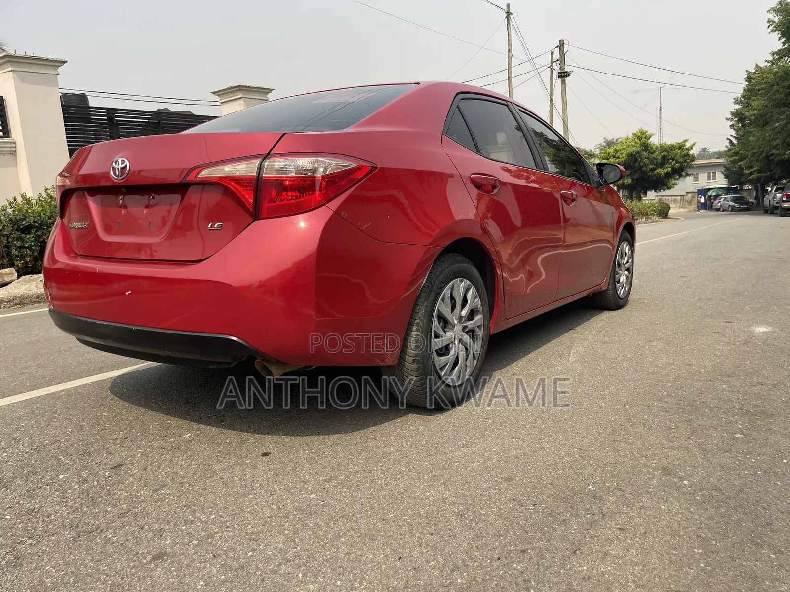 Toyota Corolla 2016 Red