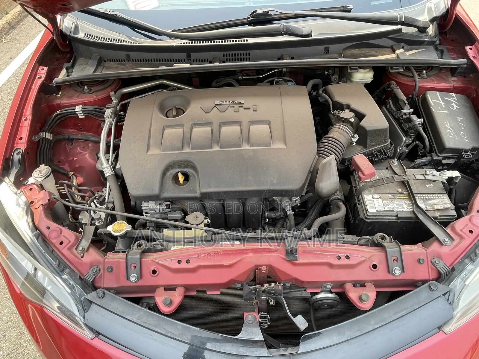 Toyota Corolla 2016 Red