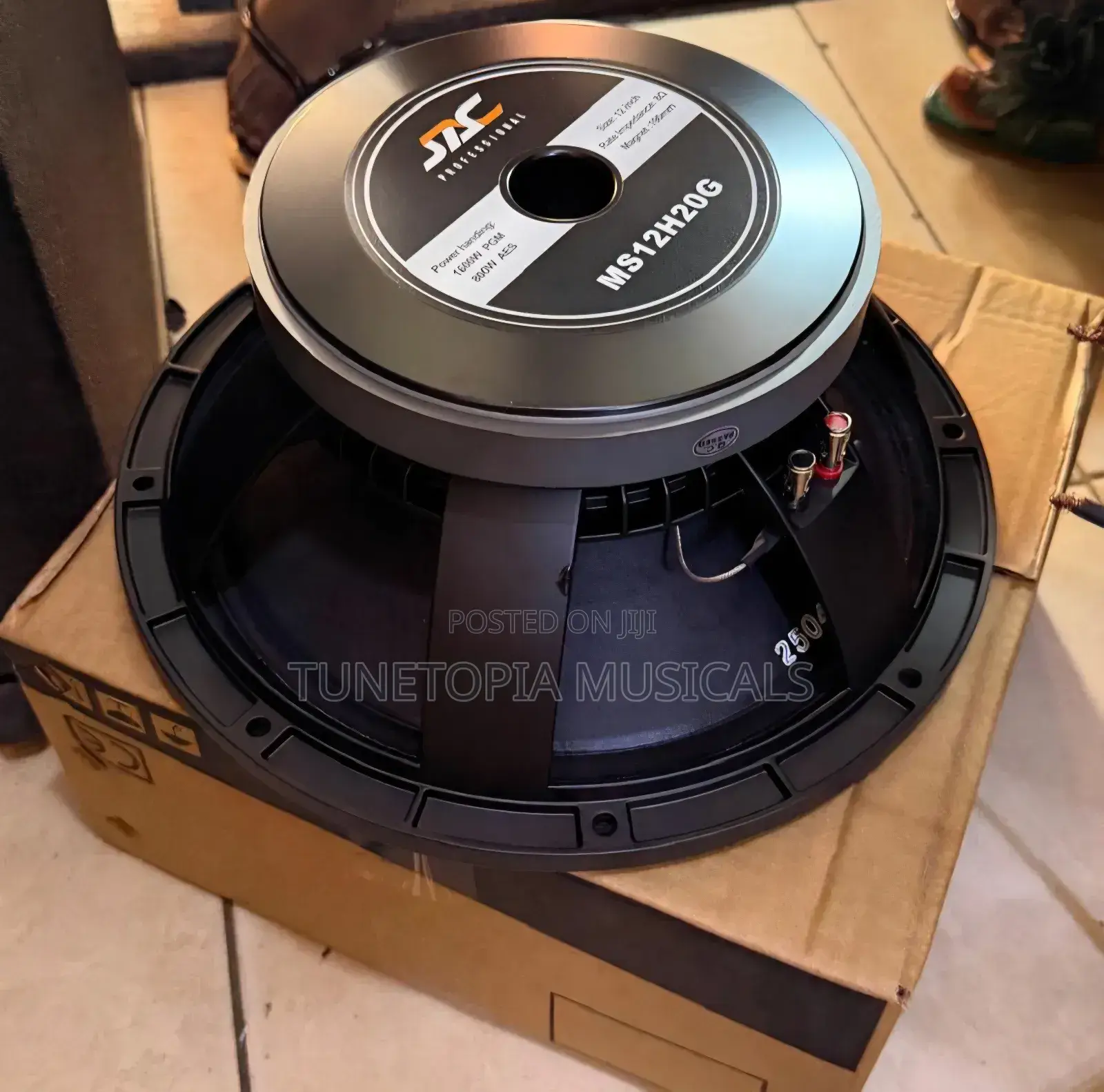 Jac Ms12h20g 12-inch Single Magnet Naked Speakers (1pair)
