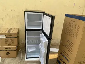 Naf2-18fl Nasco 136liters Double Door Fridge