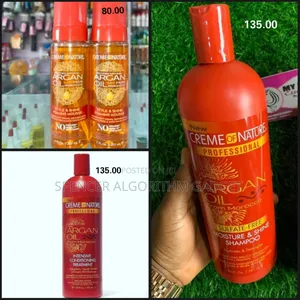 Creme of Nature Argan Oil Shampoo, Conditioner Hair Mousse