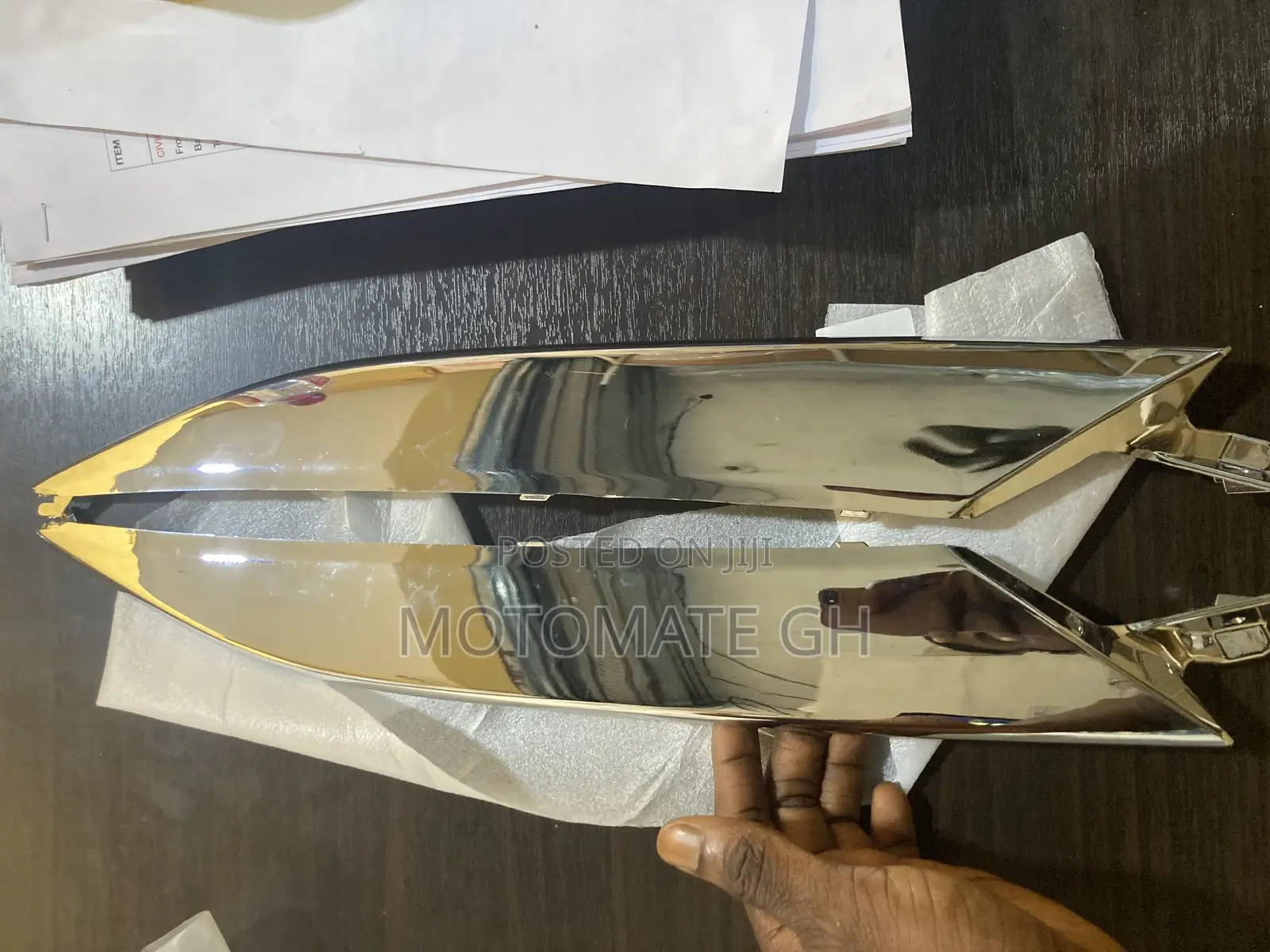Honda HRV 2018 2019 2020 2021 Headlight Chrome Pair