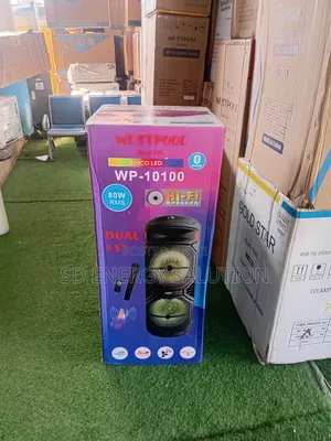 Party Ready With Westpool 15" Speaker