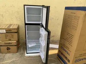Top Freezer Nasco 136liters Double Door Fridge