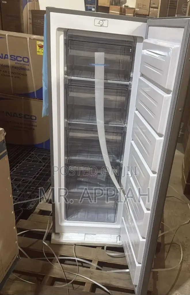 Newly in Box TCL F208sds 168liters Upright Standing Freezer(Gray) 