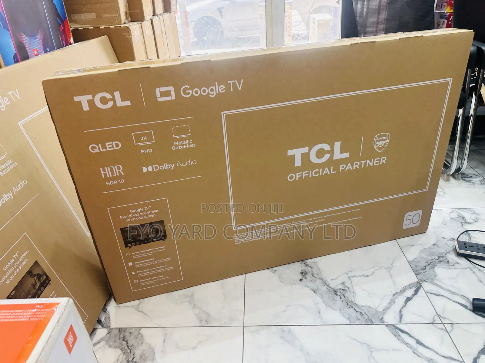 New Arrival TCL Qled View Smart FHD Digital Andriod 50” Tv