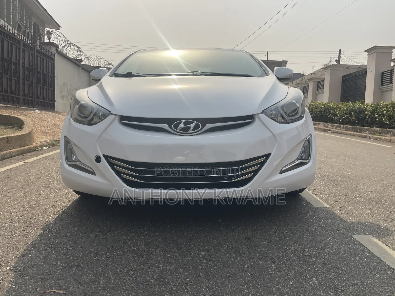 Hyundai Elantra 2014 White