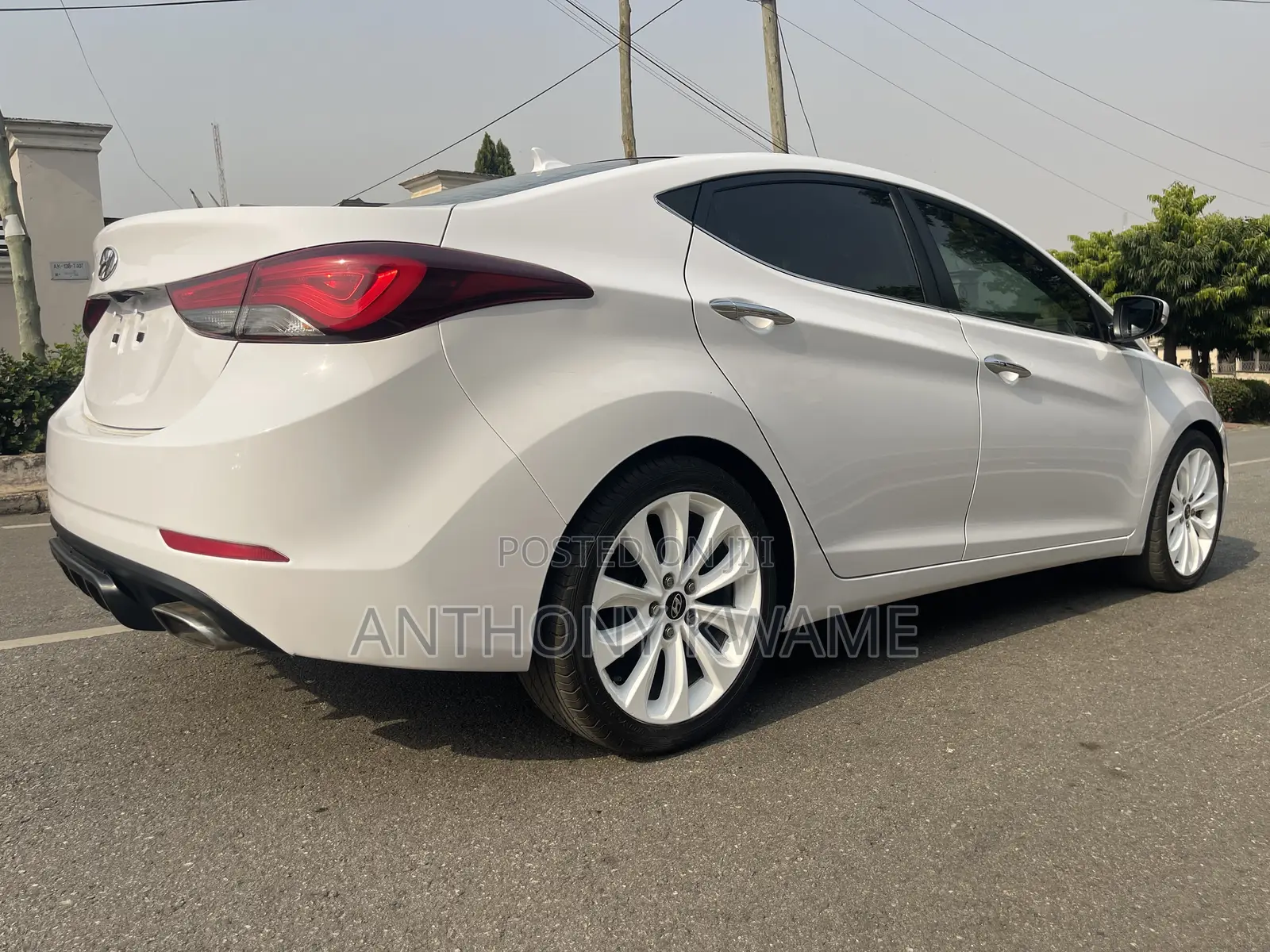Hyundai Elantra 2014 White