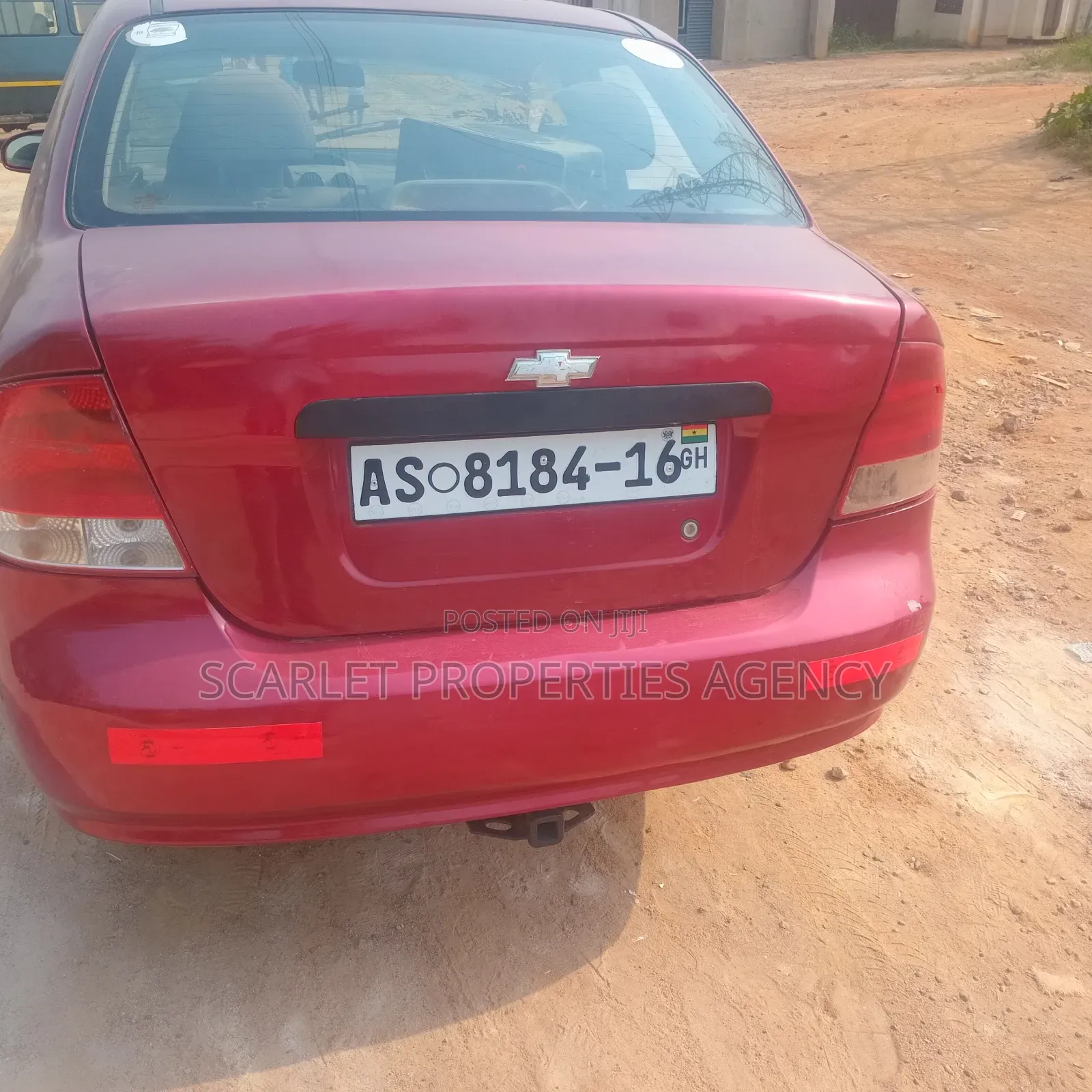 Chevrolet Aveo 2011 Red