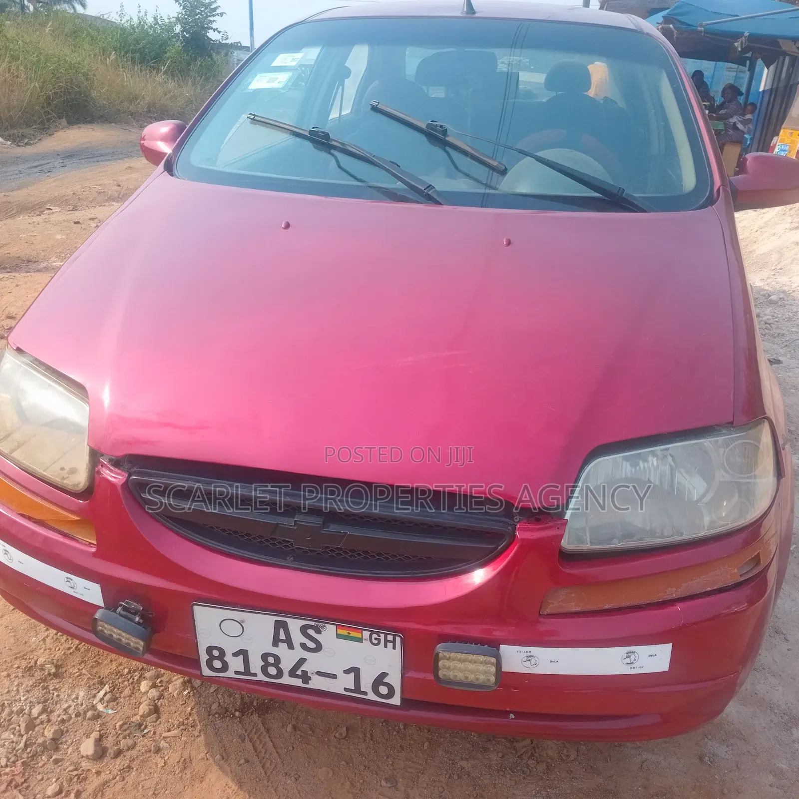Chevrolet Aveo 2011 Red