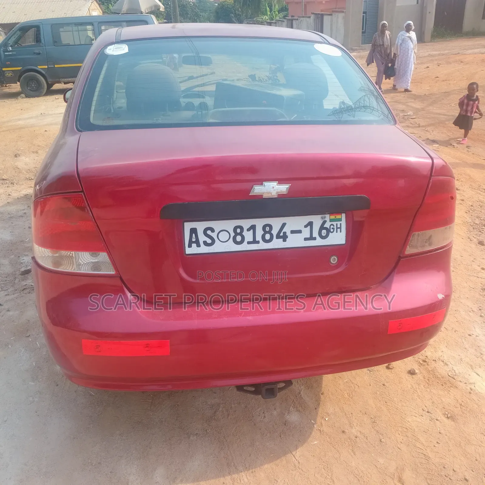 Chevrolet Aveo 2011 Red