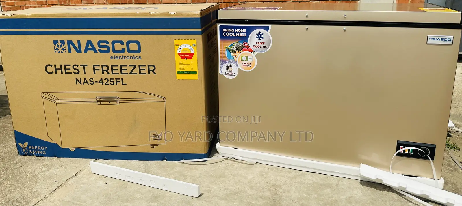 Spacious Storage Nasco 318ltrs Fast Freezing Chest Freezer