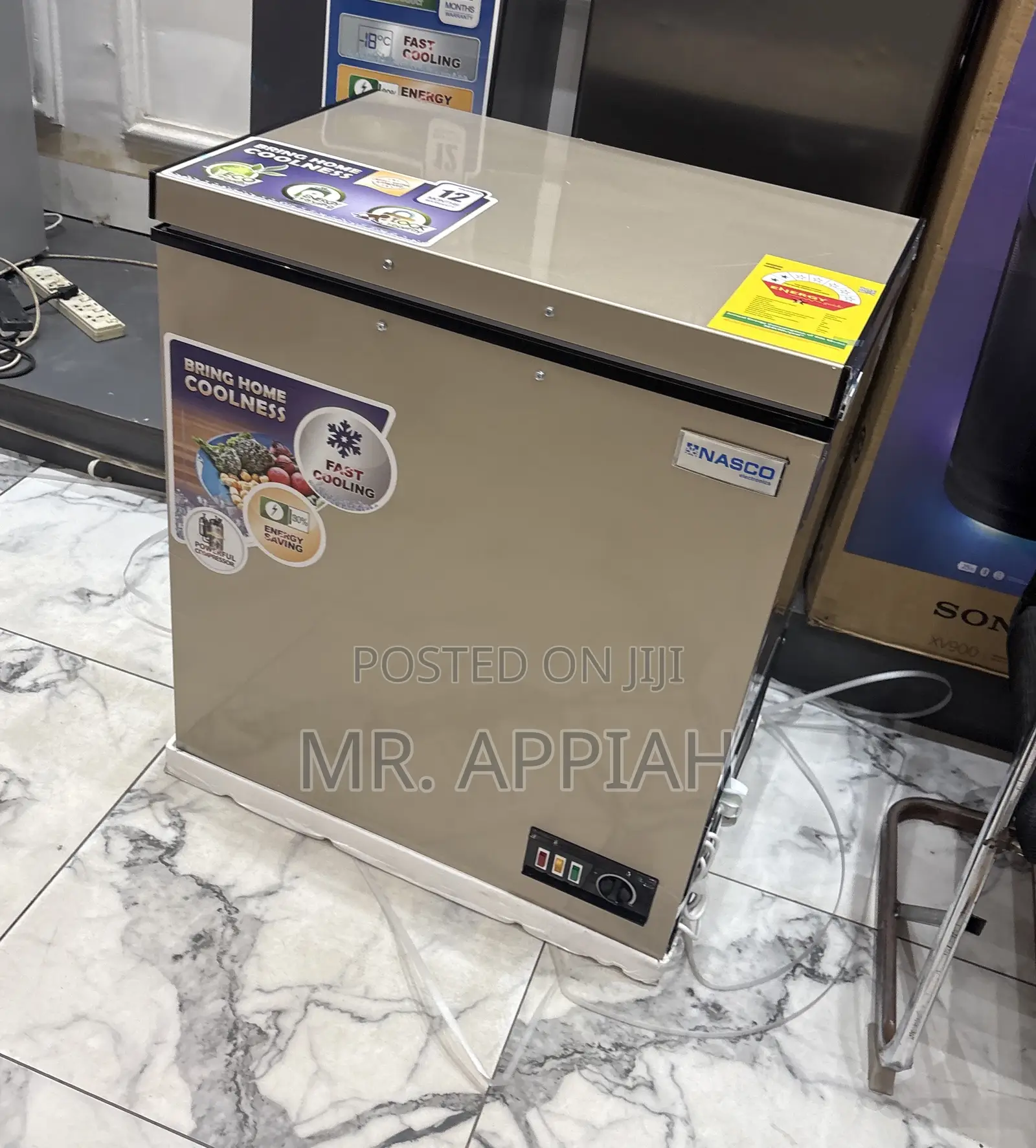 Long Lasting Nasco Nas175fl 138l Single Door Electric Chest Freezer 
